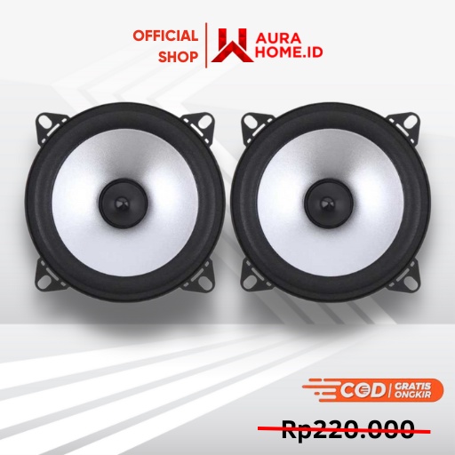 Speaker Subwoofer Mobil HiFi 4 Inch 60W 2 PCS / Speaker Spiker Subwoofer Pintu Dasboard Mobil Avanza