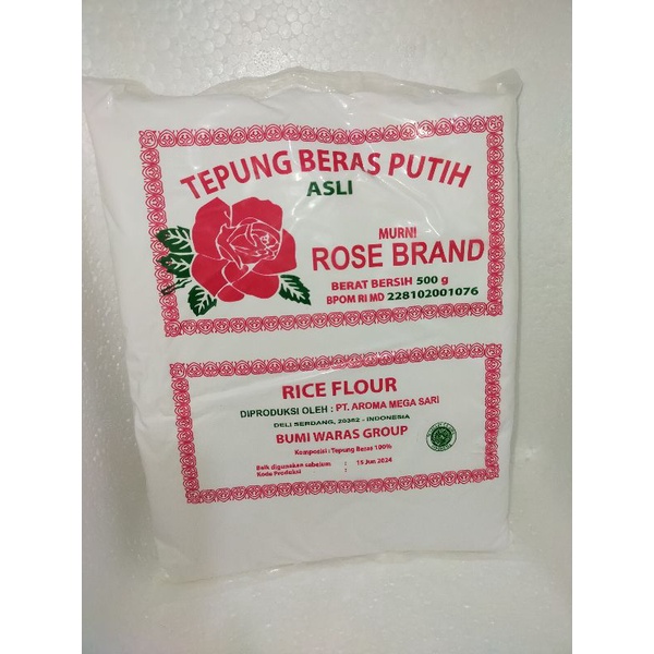 

tepung beras Rose brand 500gr