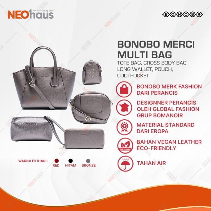 TAS WANITA / BONOBO FRENCH BAG 6PCS / TAS WANITA PRANCIS NON COD