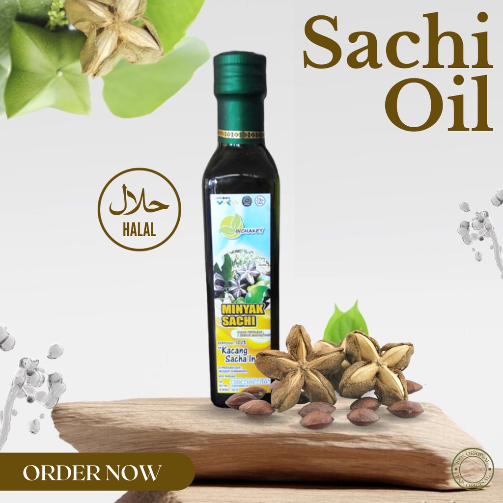 

SACHA INCHI OIL ORGANIK 100% MINYAK SACHA INCHI HERBAL