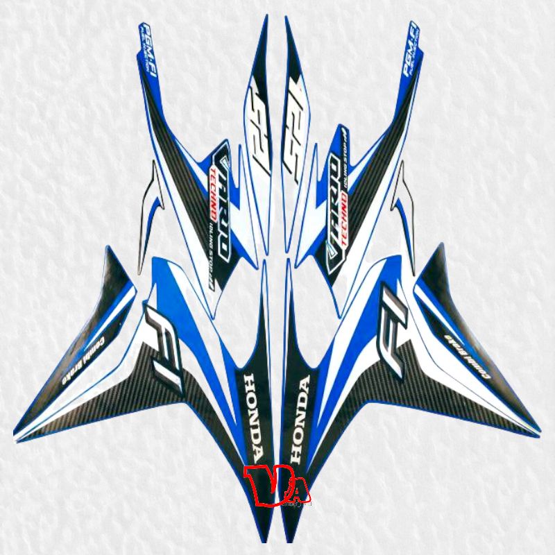 striping honda vario 125 old techno old 2012 2015  list body vario 125 old