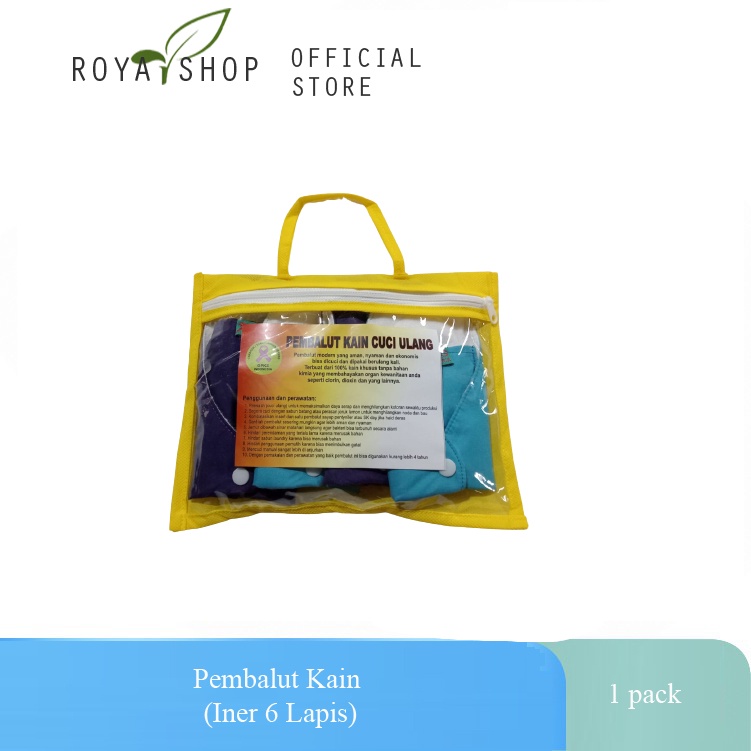 Pembalut kain Cuci Ulang Gpks  isi 6 pcs Pembalut wanita
