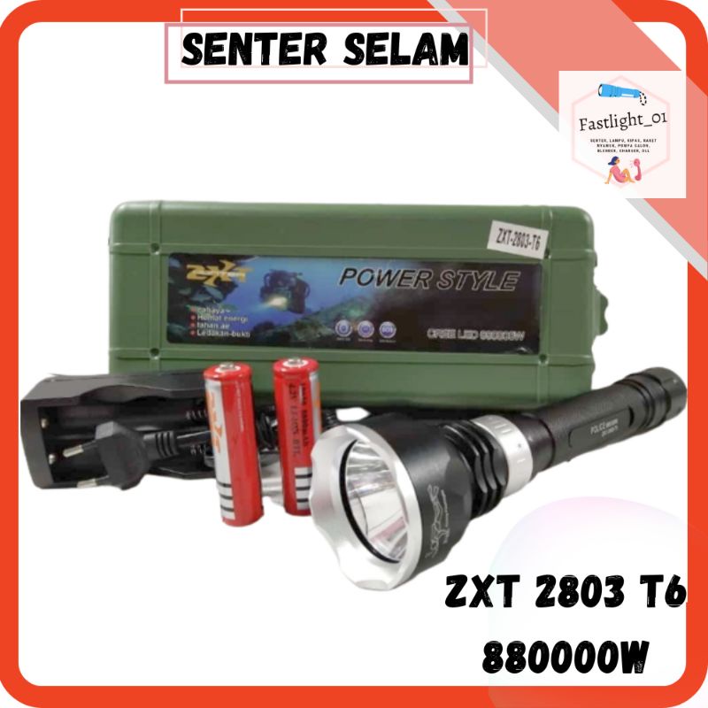 Senter Selam Police ZXT 2803 T6 (880000W)