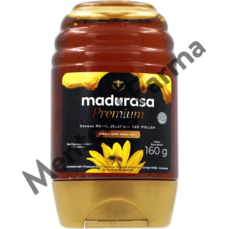 Madurasa Premium 160 Gram - Madu Dengan Royal Jelly dan Bee Pollen