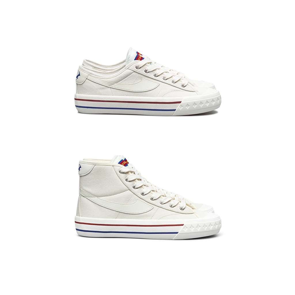 SEPATU COMPASS - RETROGRADE LOW / HIGH CREAM