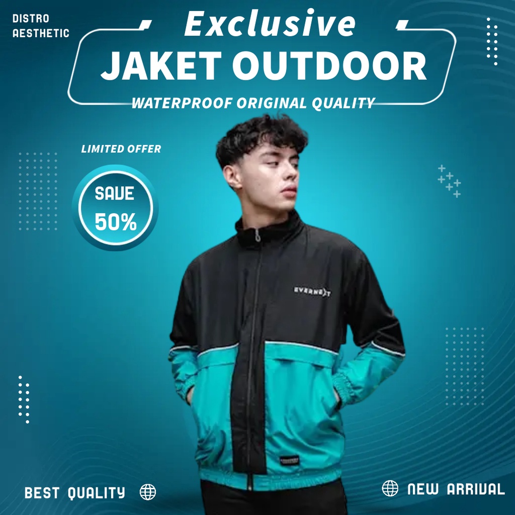 Jaket Jacket Zipper Nascar Pria Distro Original 100% Waterproof anti angin dan Anti Angin Jeket Zipp