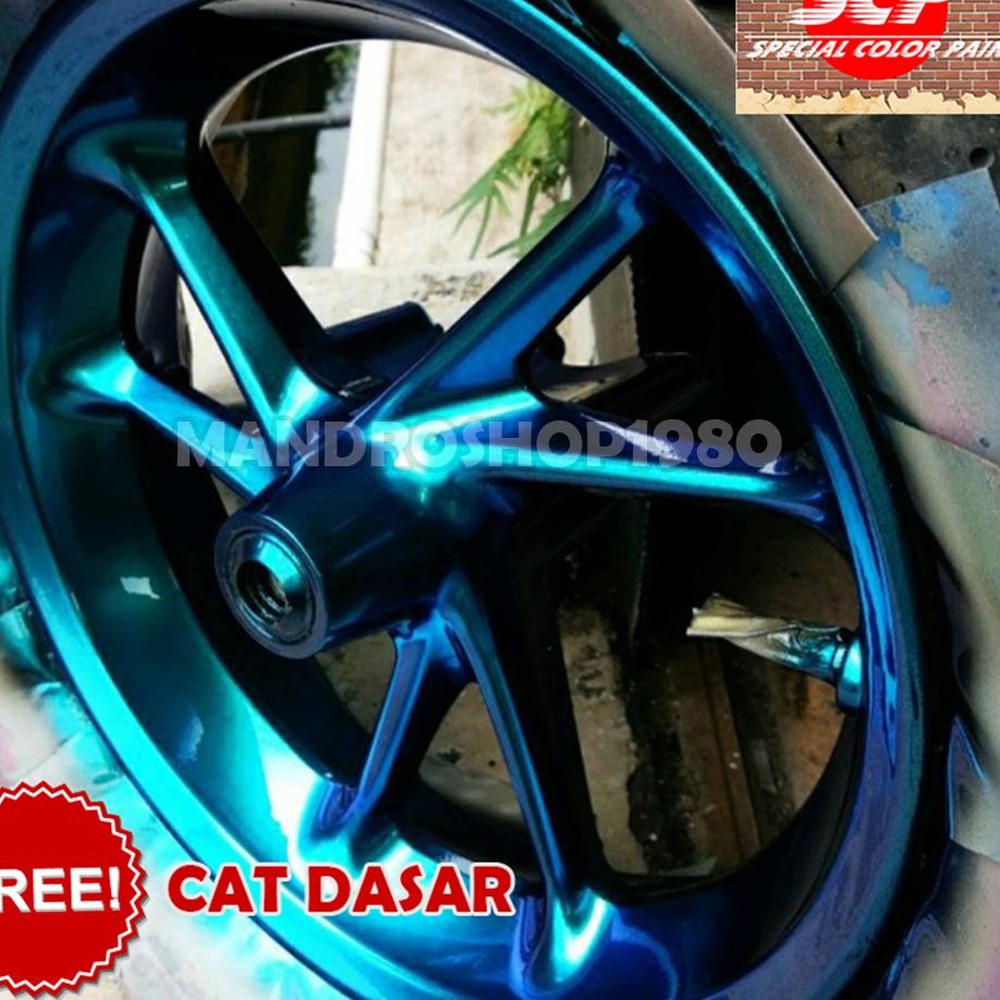 

ス CAT BUNGLON 3 WARNA BLUE/GREEN/PURPLE#02 100 Baru