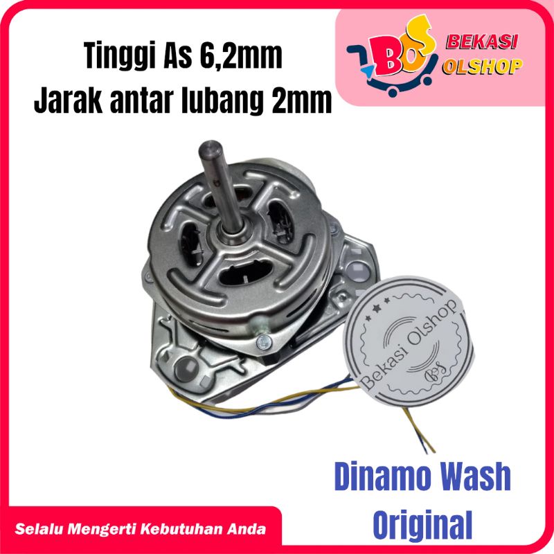 Dinamo Wash TEMBAGA AS 10mm Kaki 3 Mesin Cuci/Motor Pencuci Penggiling