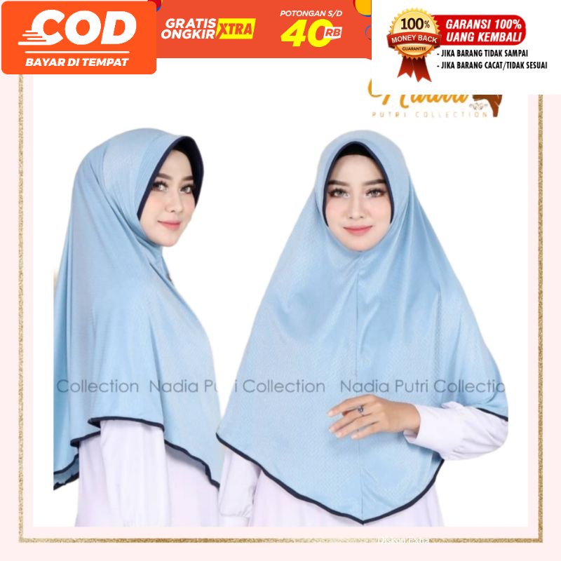 [fafihijab] HIJAB JILBAB JILBAB PASANG ASWA (ISI 5 PCS) GROSIR READY MAKASSAR MURAH