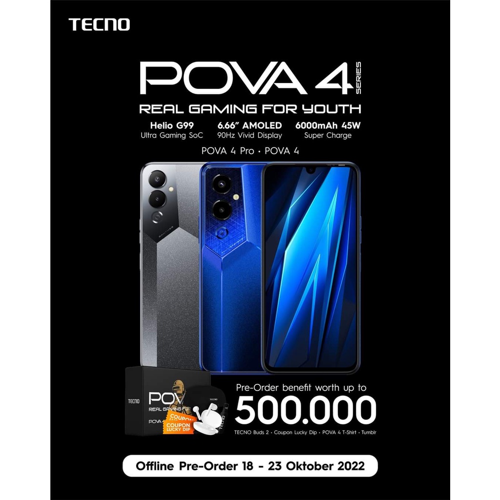Hp Tecno POVA 4 8/128