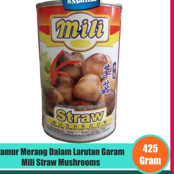 

kodeI3u8T--Jamur Merang Dalam Larutan Garam Mili Straw Mushrooms - 425 Gram