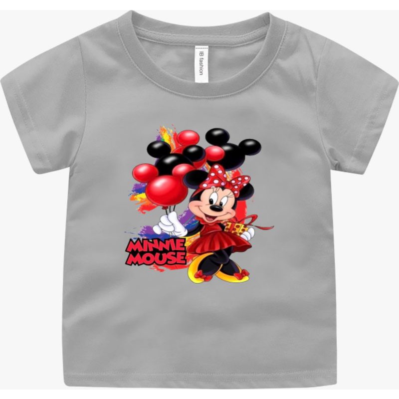 ((IB))KAOS ANAK PEREMPUAN/MINNIE DIGITAL SABLON