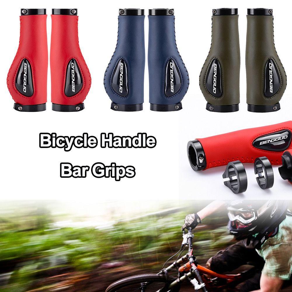 R-FLOWER Grip Sepeda Retro Olahraga Outdoor MTB Locking Grips Casing Cover