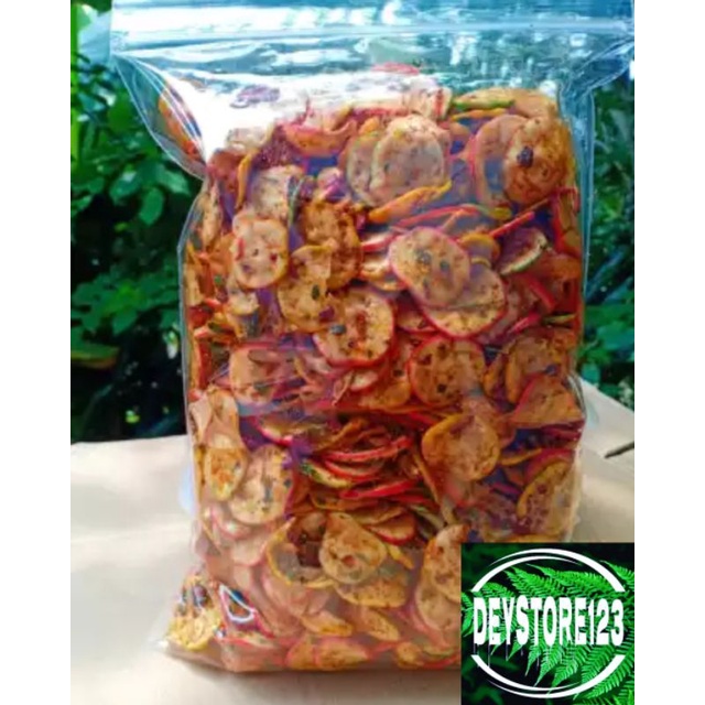 

JUAL KERUPUK SEBLAK KERING PEDAS Per 3 katong siap kirim