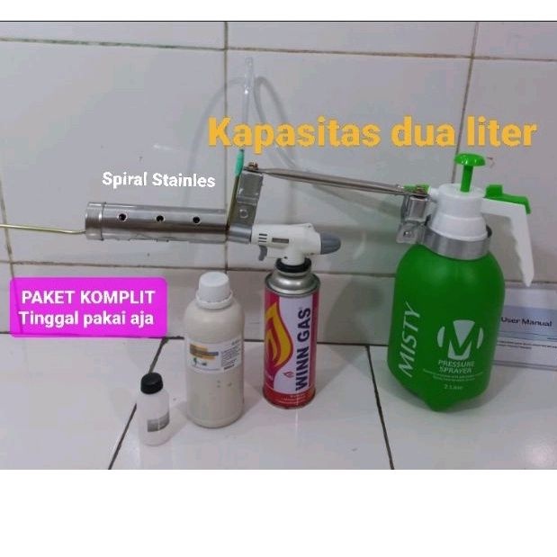 Alat mesin Fogging nyamuk mini paket komplit pengasapan serangga
