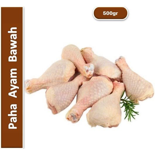 

Paha Ayam Bawah Fresh - Drumstick | 500g [ Harga Per 0,5 Kg ]