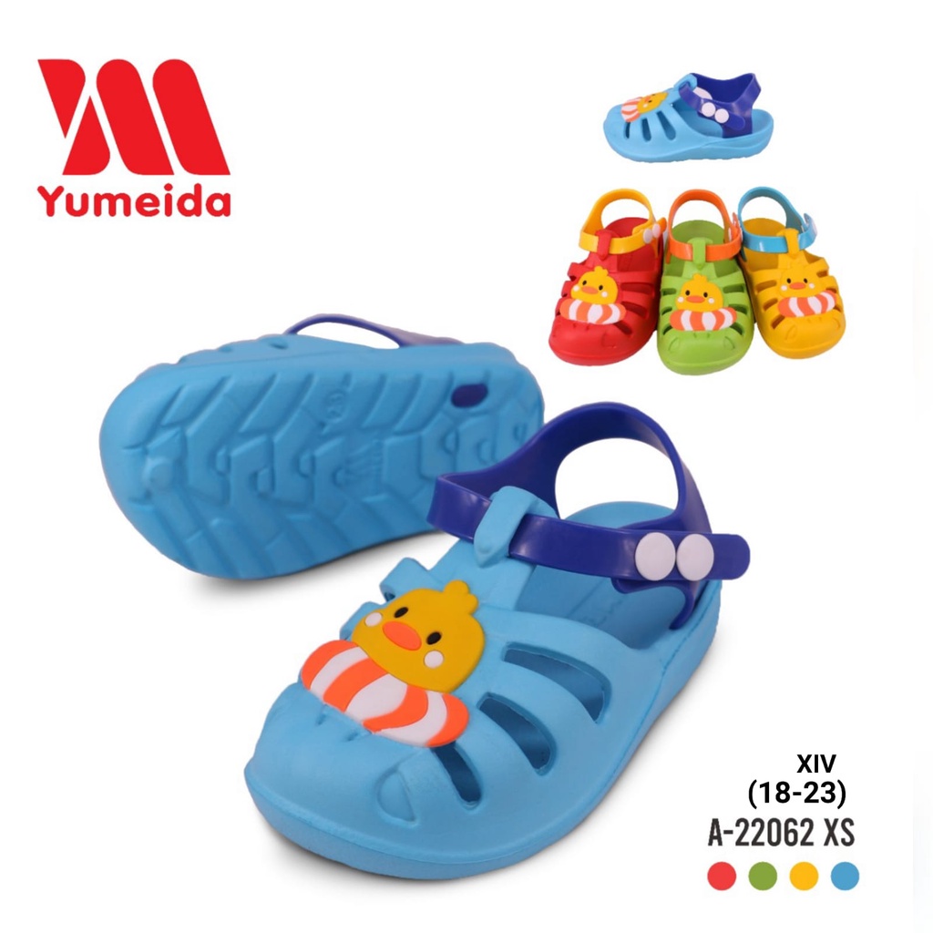 Sandal Baim Anak Anyam Karakter cowok / cewek  Sendal Karet Size 19-24