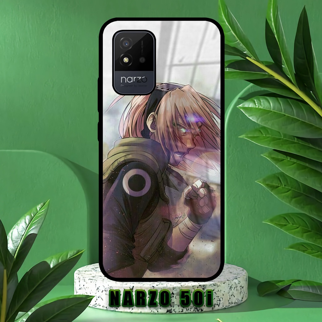 (SV74) Case Kilau Realme Narzo 50i | Narzo 50i | Casing Hp Realme | Pelindung Smartphone | Motif Ani