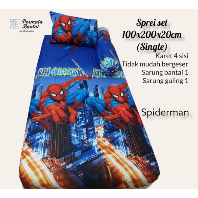 [PROMO] Sprei Set Ukuran 100x200 tinggi 20cm