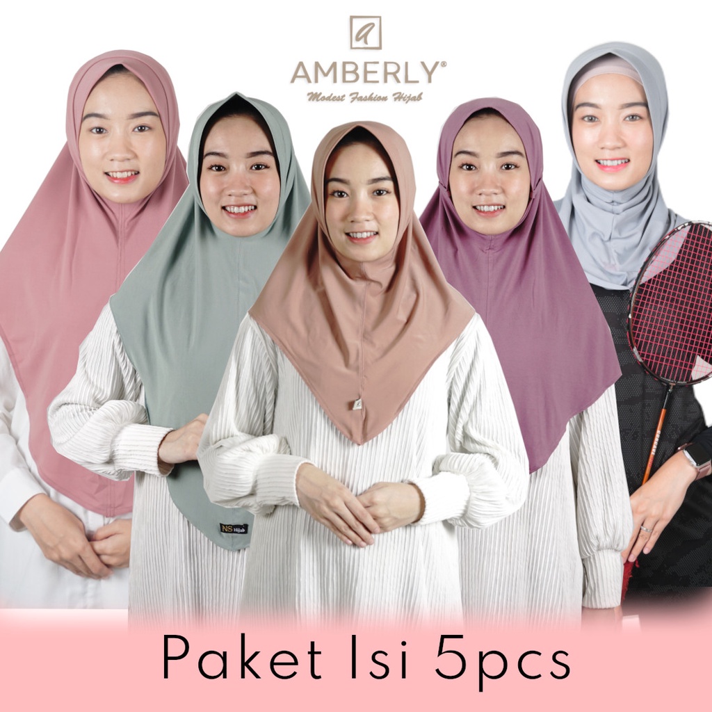 Paket Hijab Isi 5 pcs / Paket Reseller / Warna Random