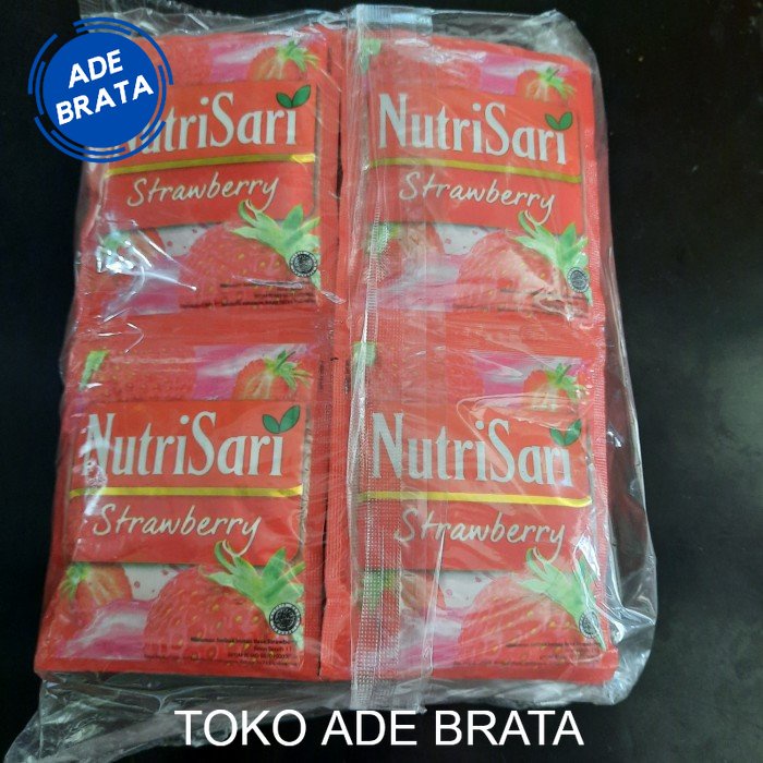 

nutrisari stroberi 1 pak isi 40 sachet