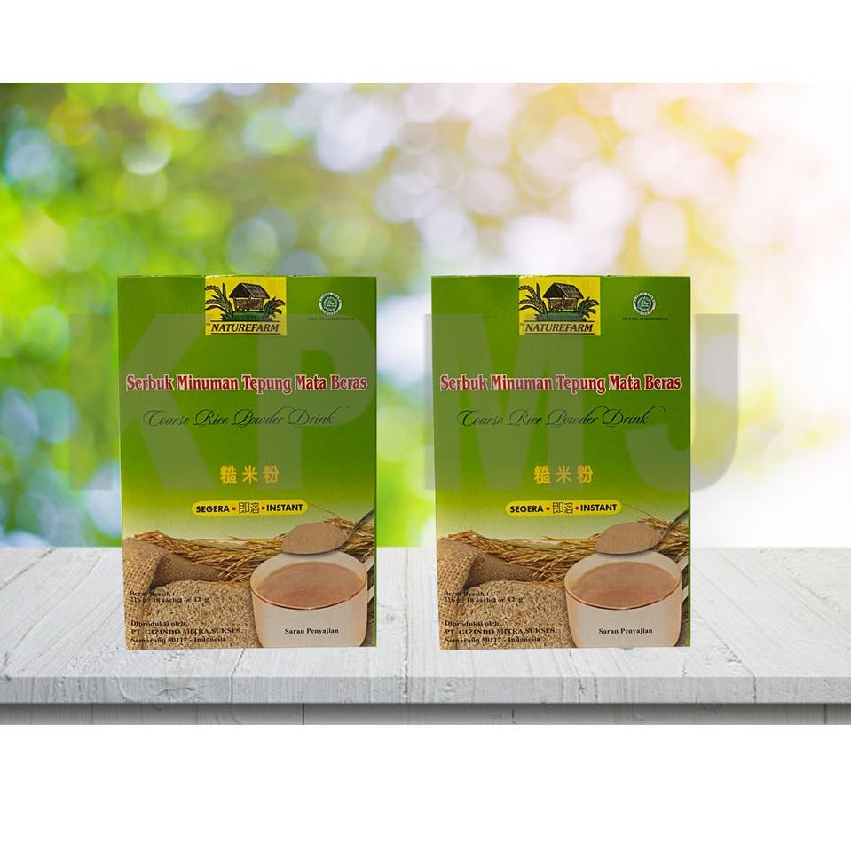 

Suplier1st--MINUMAN KESEHATAN TEPUNG MATA BERAS NATUREFARM - ORIGINAL 18 SACHET