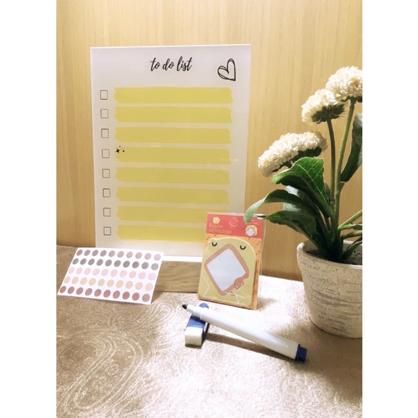 

Schedule Board/Planner/Planning Board/Daily Planner/Papan Pengingat/To Do List/Papan