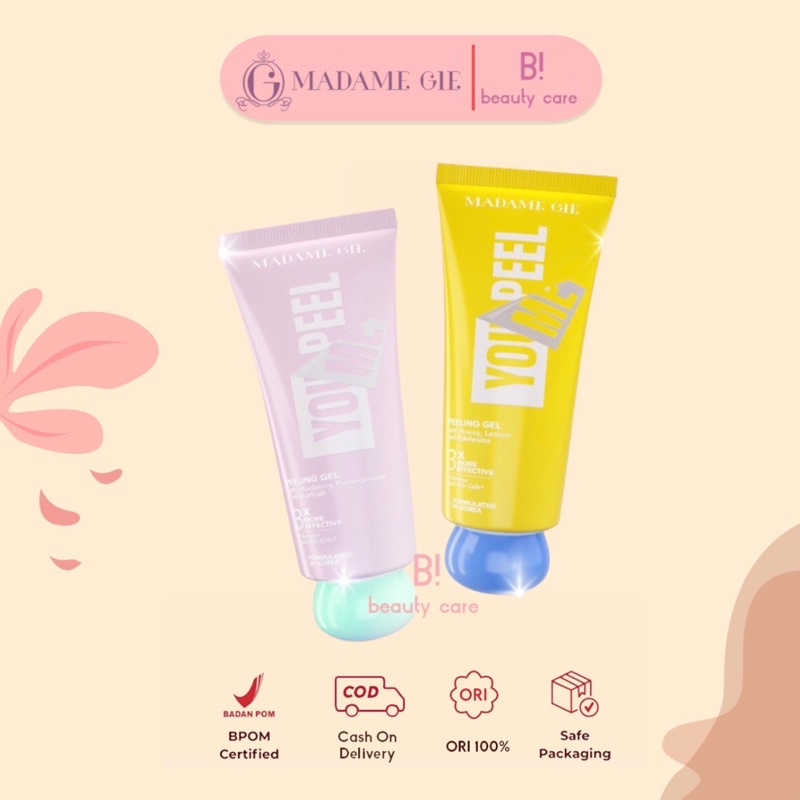 [READY SIAP KIRIM] Madame Gie You Peel Me Peeling Gel Honey &amp; Blueberry