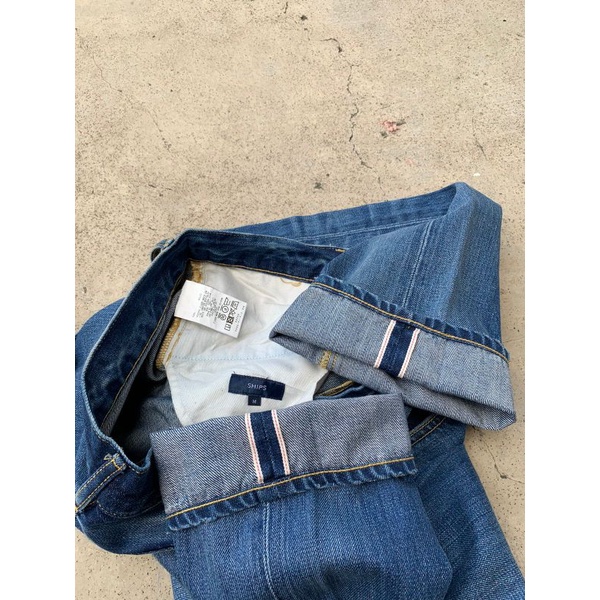 Jeans Selvedge Ships Blue