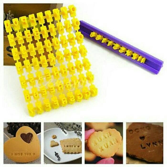 

Gaya Stamp Stempel Emboss Cetakan Cutter Angka Huruf Alphabet Number Bergaransi