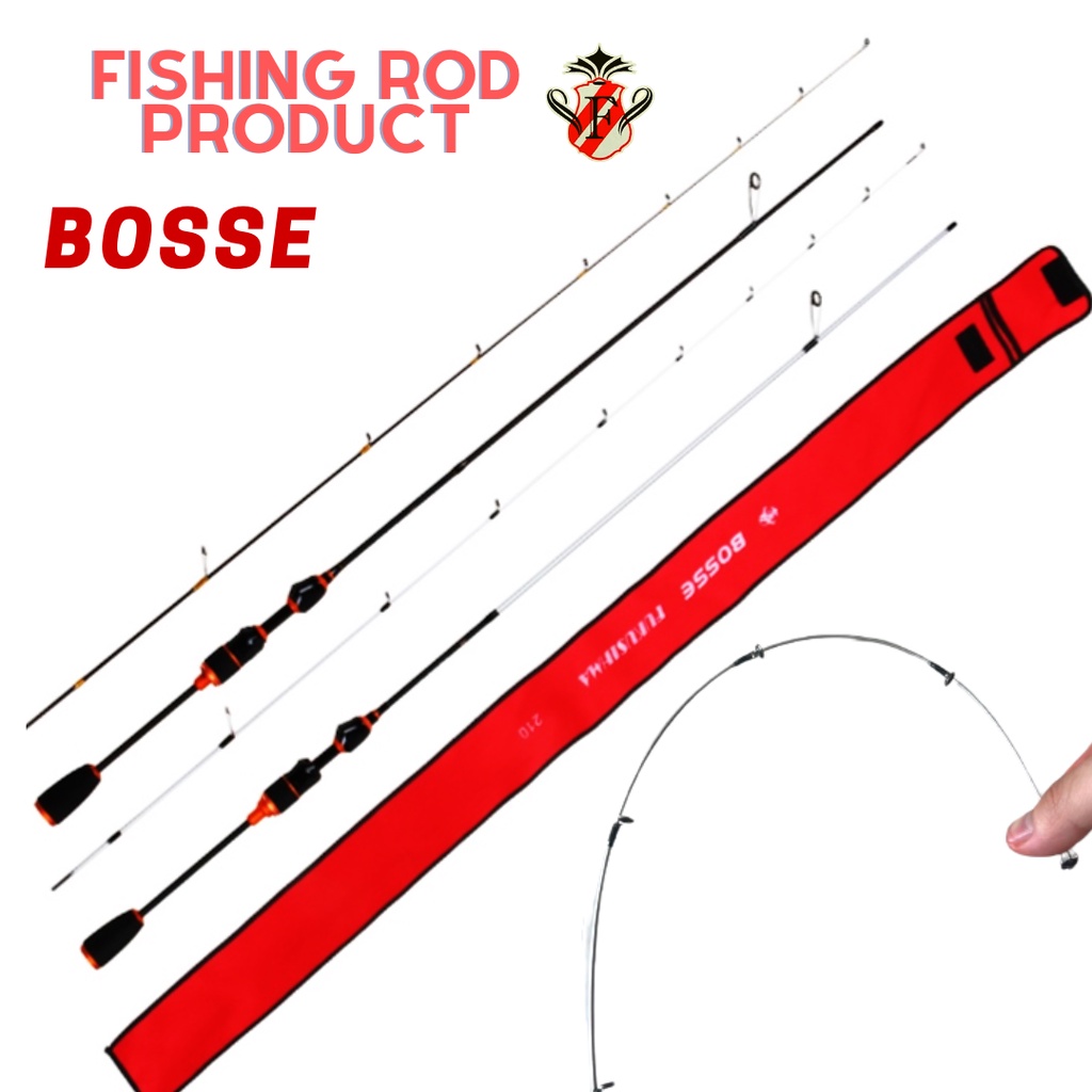 Joran Ultra Light UL 1- 4 lbs Udang Carbon Japan Style Fukushima Bosse / Joran UL Lentur Udang