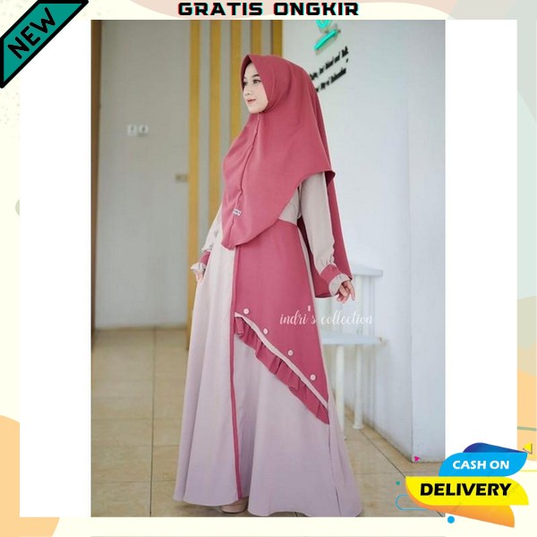 Baju Gamis Wanita Terbaru 2023 Bsju Gamis Casual Bju Wnta Kekinian Buju Gmis Gsmis Terbaru2023 Gsmis