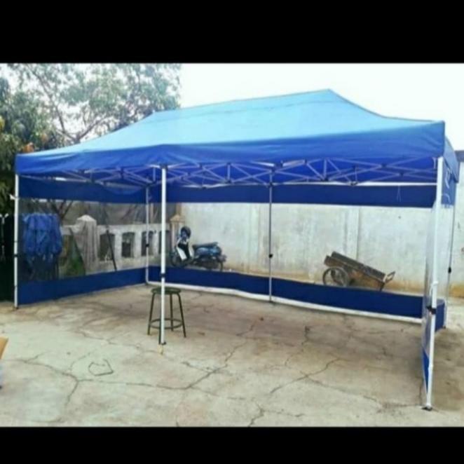 Tenda Lipat Premium Uk 3X6 Full Dinding