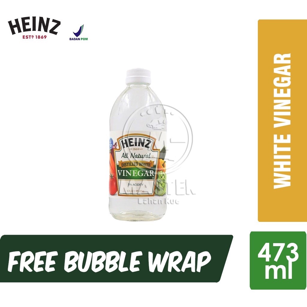 

Heinz Cuka Putih / Distilled White Vinegar [Botol Kaca 473 ml]