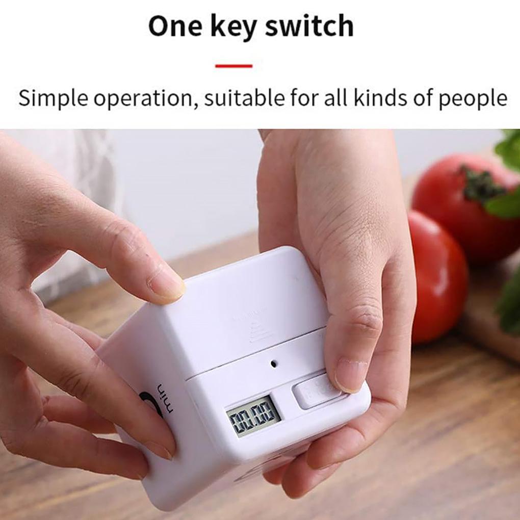 Kitchen Cube Timer Fitness Cooking Pengingat Waktu Jam Siswa Anak