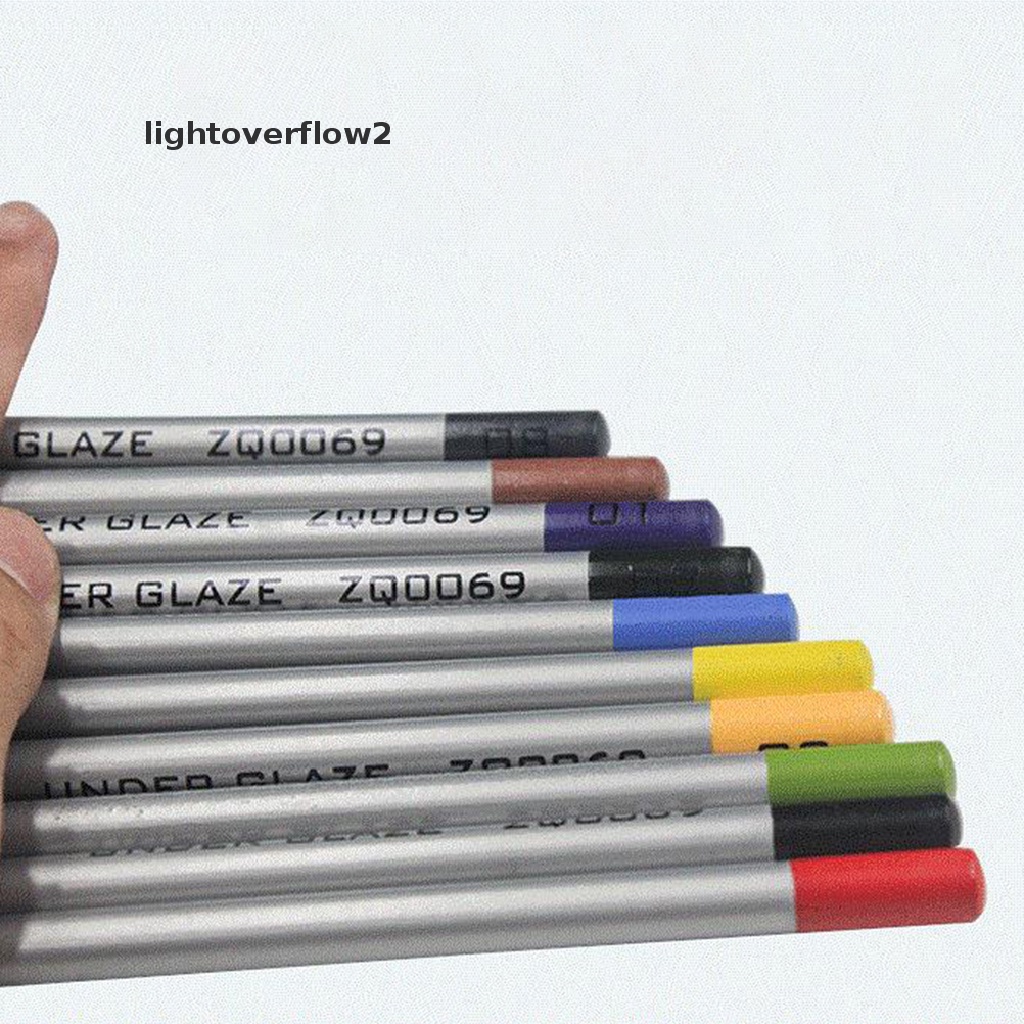 (lightoverflow2) Pensil Warna Keramik DIY Untuk Melukis