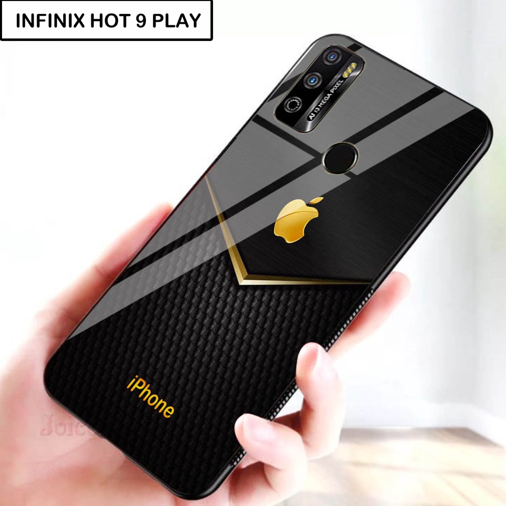 Softcase Kaca For INFINIX HOT 9 PLAY - Case Handphone INFINIX HOT 9 PLAY [T31].