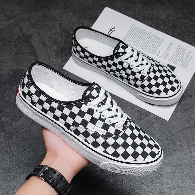 Sepatu Pria Kanvas Casual Import Sepatu Sport Outdoor Santai Pria