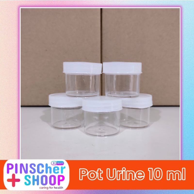 Pot Salep 10 Ml Pot Urin Pot Cream / Pcs