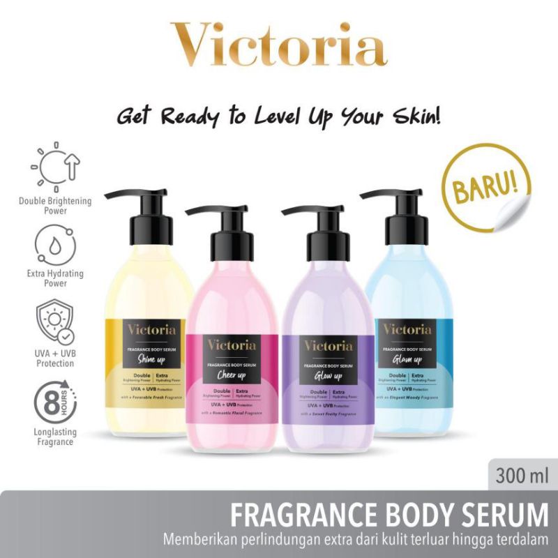 Victoria Fragrance Body Serum 300ml