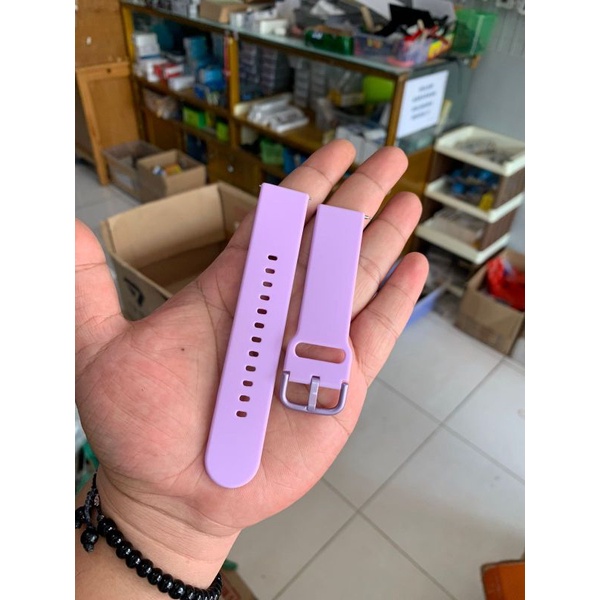 Strap Tali Jam Tangan Silikon lembut smartwatch unggu 20mm