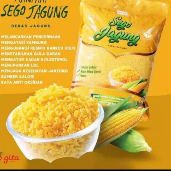 

trxCc1C6--GITA SEGO Beras Jagung Singkong 700gr Diet