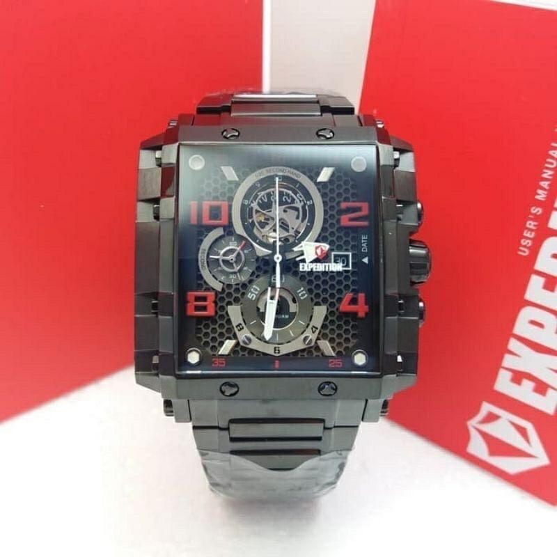 Expedition tali rantai variasi warna pria E 6757 MC original 100% garansi resmi 1 tahun