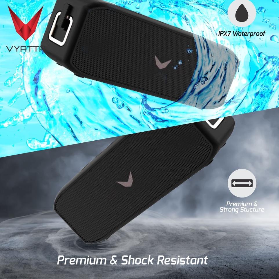 Special Price VYATTA MEGA HITZ TWS SPEAKER BLUETOOTH PORTABLE 20W WATERPROOF