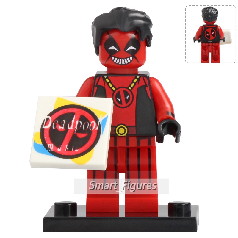 Mainan Action Figure Deadpool Seri Doctor Samurai Painter Punk Marvel Mini WM6050 Untuk Hadiah