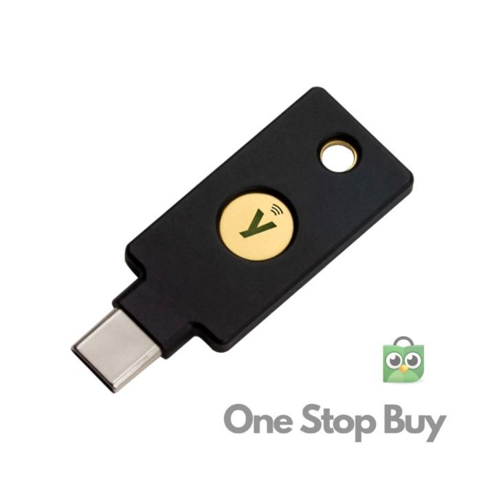 Yubikey 5C NFC -READY STOCK- Two Factor Auth Security Key USB C & NFC