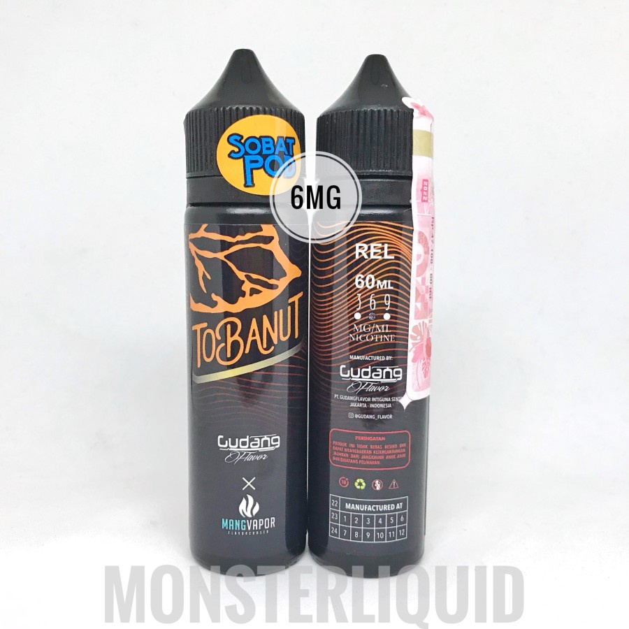 TOBANUT BACCO PEANUT BY GUDANG FLAVOR X MANG 6MG 60ML