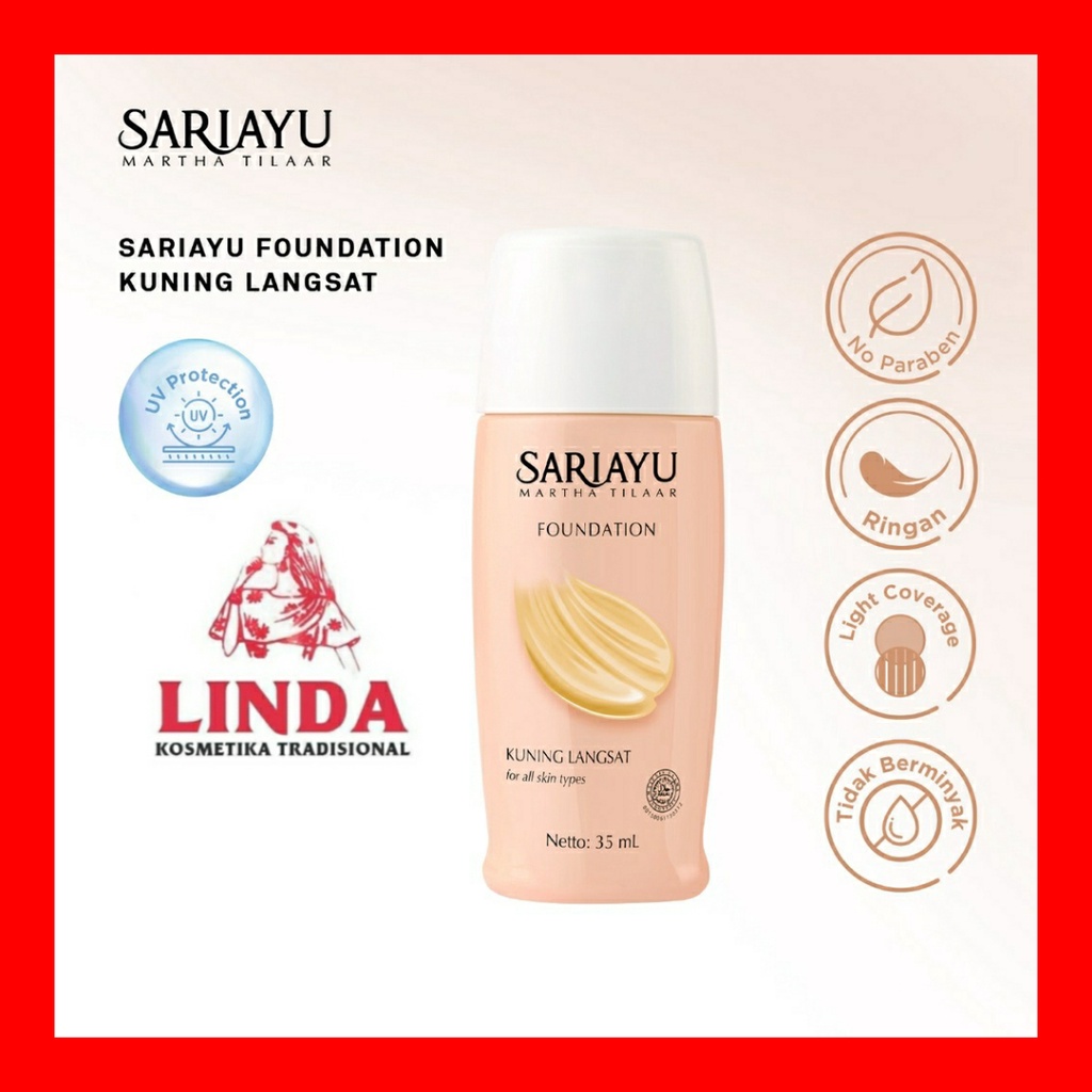 SARIAYU FOUNDATION 35 ml