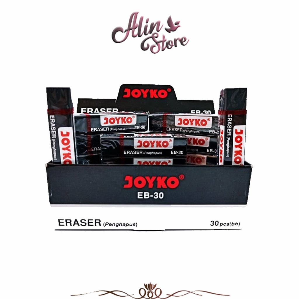 

Penghapus Pensil / Eraser EB-30 Hitam Joyko