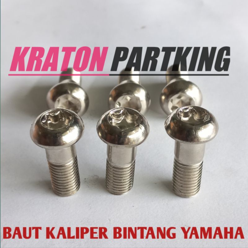 BAUT BINTANG KALIPER CAKRAM PALA BABI YAMAHA RX KING FIZ R VEGA JUPITER SCORPIO MIO XEON VIXION